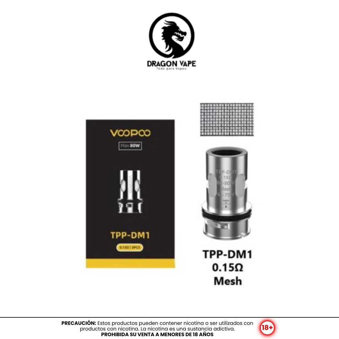 Voopoo | TPP  Resistencias - Coils